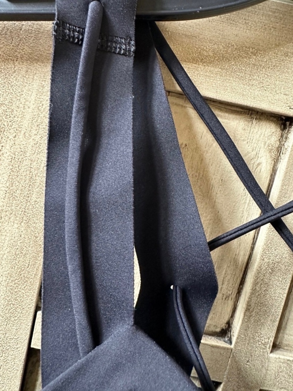 NWT lululemon Women’s Strong At Heart Bra Sport Top Size 8 Black Sports Bra NEW - Picture 4 of 8